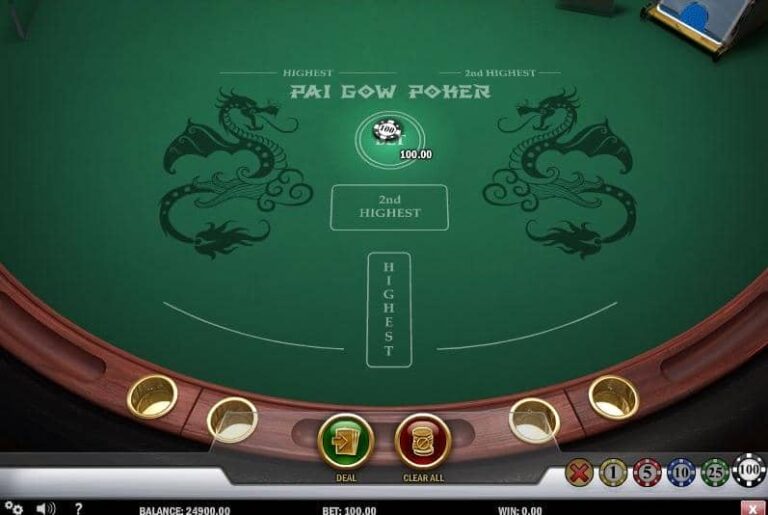 Pai Gow Poker (Play’n Go)