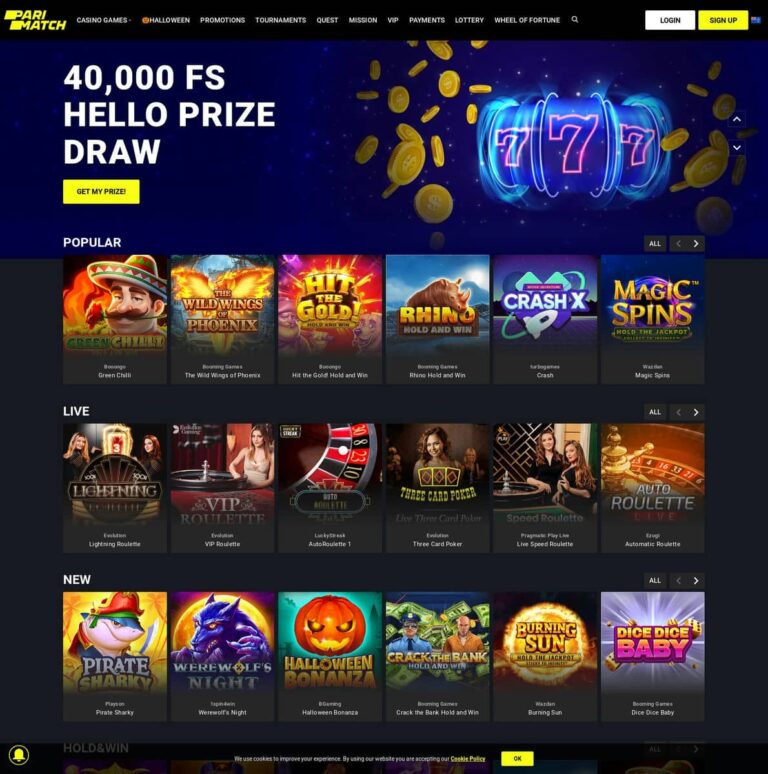 Parimatchwin Casino