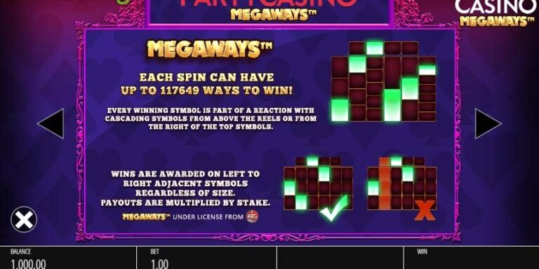 Party Casino Megaways