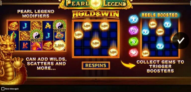 Pearl Legend Hold and Win
