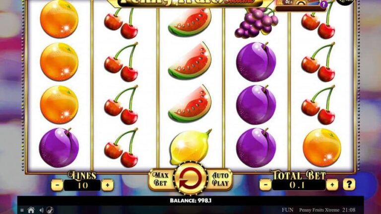 Penny Fruits Extreme Spin O Wheel