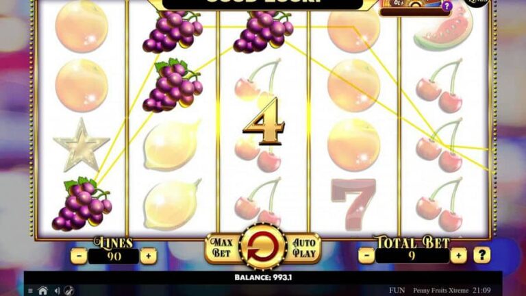 Penny Fruits Extreme Spin O Wheel