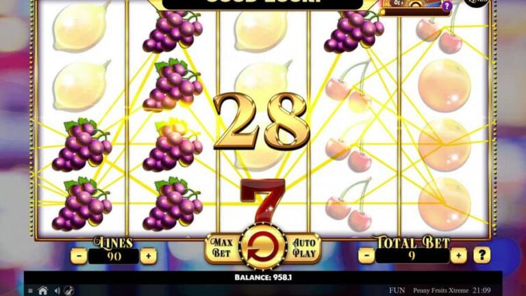 Penny Fruits Extreme Spin O Wheel