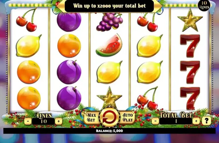 Penny Fruits Xtreme Christmas Edition