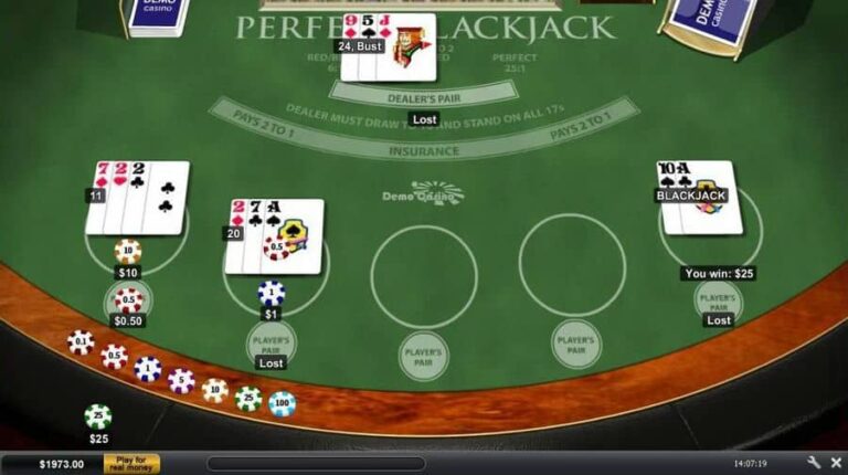 Perfect Blackjack (Playtech)