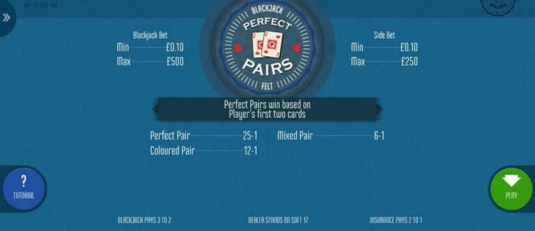 Perfect Pairs (Felt Gaming)