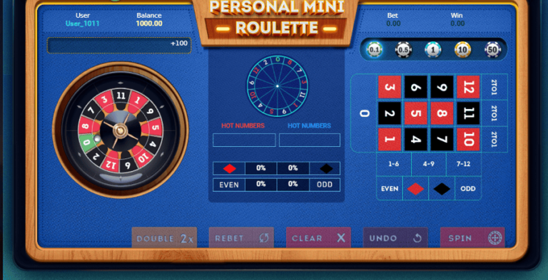 Personal Mini Roulette