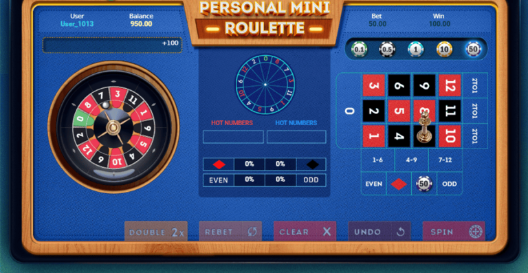 Personal Mini Roulette