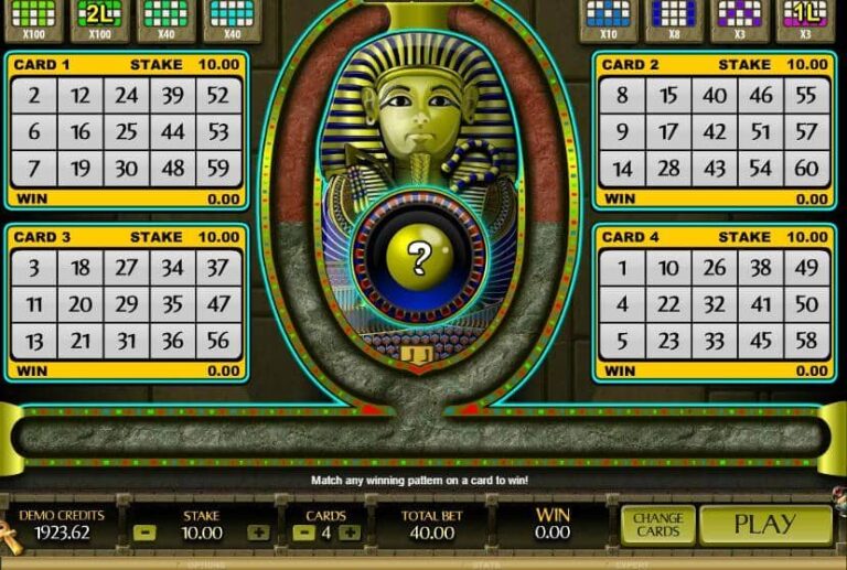 Pharaoh Bingo
