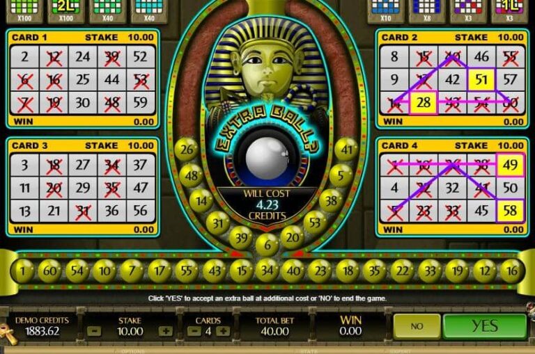 Pharaoh Bingo