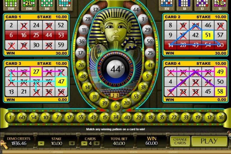 Pharaoh Bingo