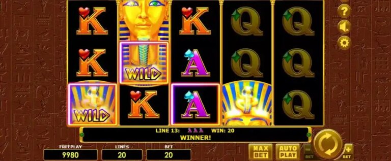 Pharaohs Gold 20