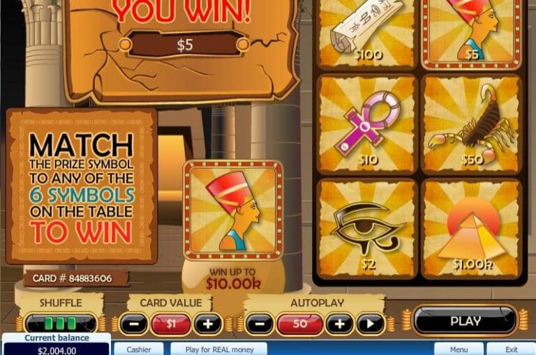 Pharaoh’s Kingdom Scratch