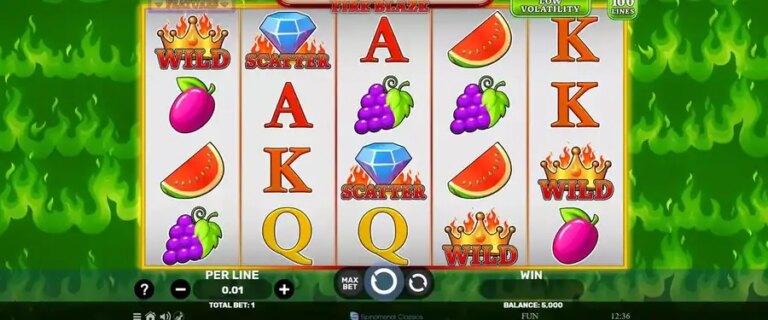 Pick A Fruit Fire Blaze