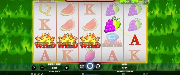 Pick A Fruit Fire Blaze
