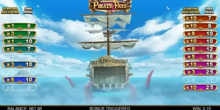Pirate Pays Megaways