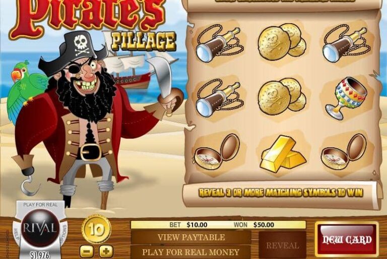 Pirate’s Pillage Scratch and Win