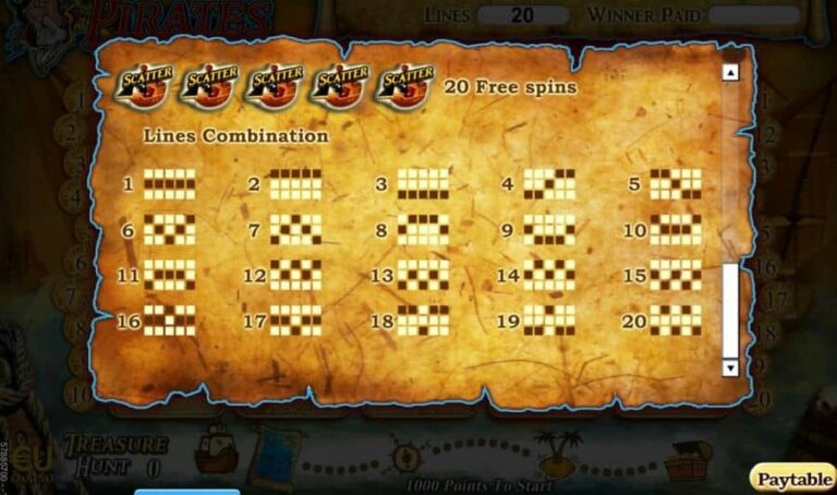 Pirates Treasure Hunt