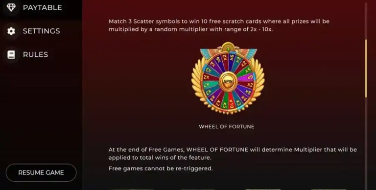 Play With Cleo Scratchcard