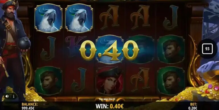 Plunderin Pirates Hold & Win