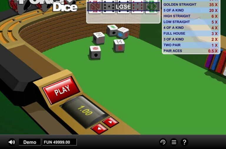 Poker Dice (1X2gaming)