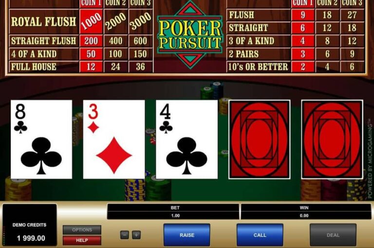 Poker Pursuit (Microgaming)