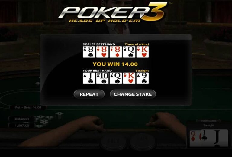 Poker3 Heads Up Hold’em