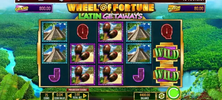 PowerBucks Wheel of Fortune Latin Getaways