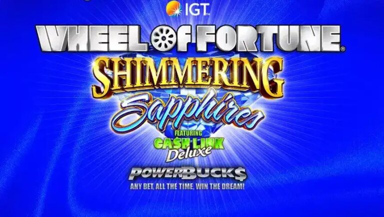 PowerBucks Wheel of Fortune Shimmering Sapphires