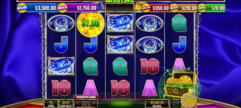 PowerBucks Wheel of Fortune Shimmering Sapphires