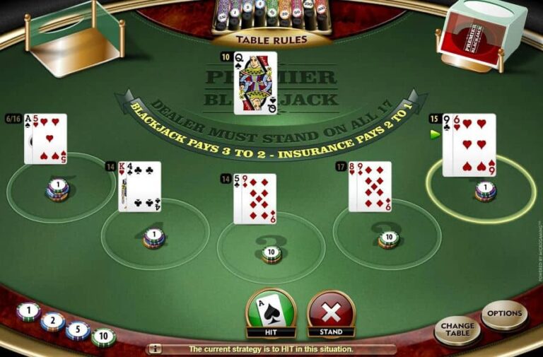 Premier Euro Blackjack MH
