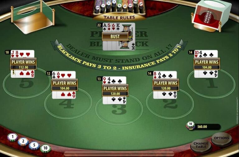 Premier Euro Blackjack MH