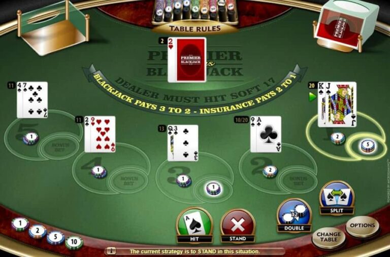 Premier Euro Bonus Blackjack MH