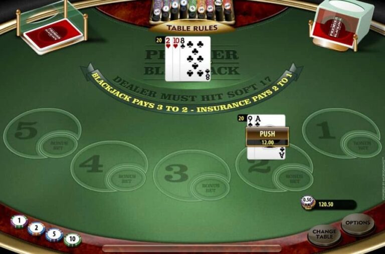 Premier Euro Bonus Blackjack MH