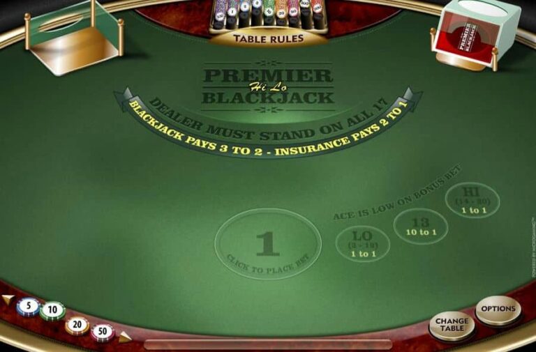 Premier Hi Lo Blackjack
