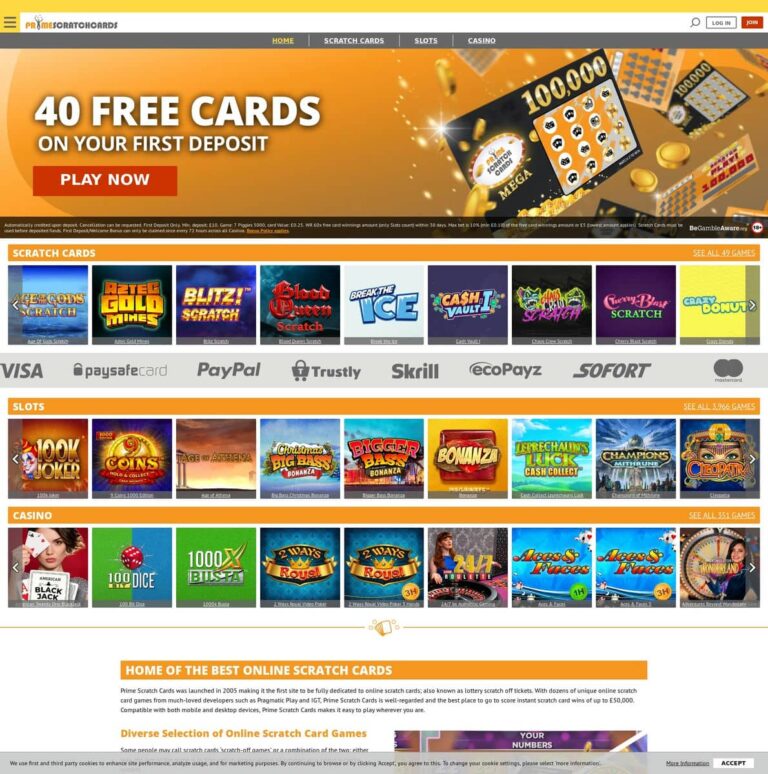 Prime Scratch Cards