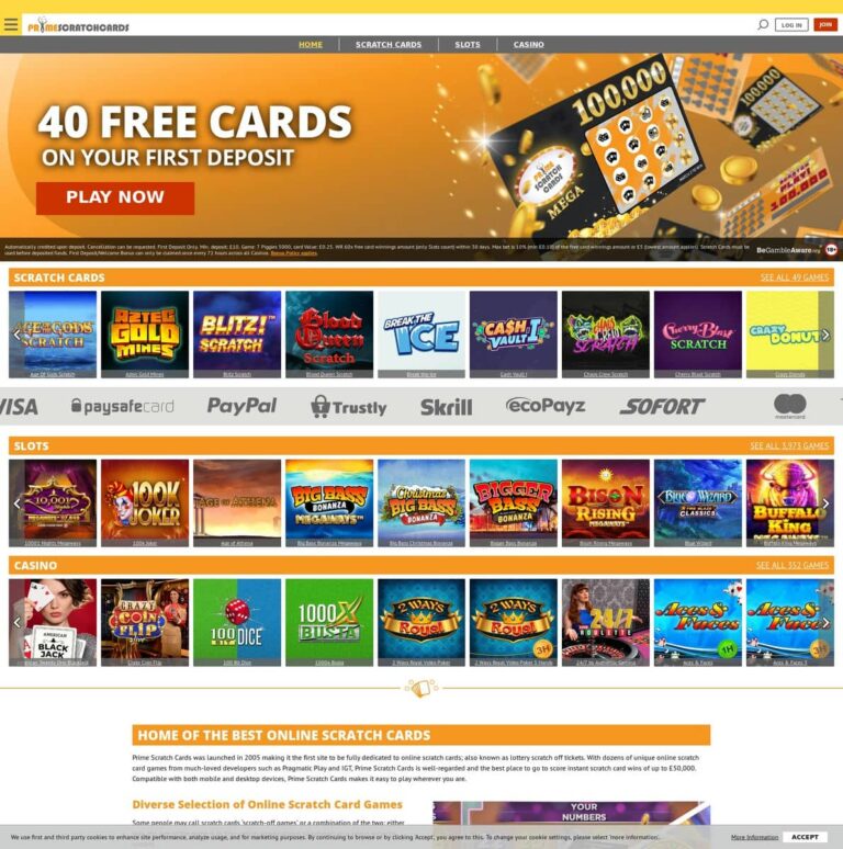 Prime Scratch Cards
