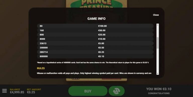 Prince Treasure
