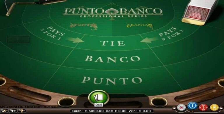Punto Banco Professional Series