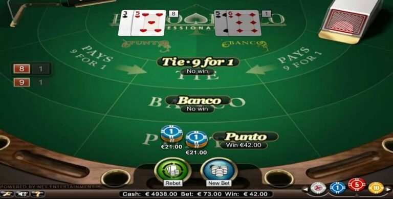 Punto Banco Professional Series