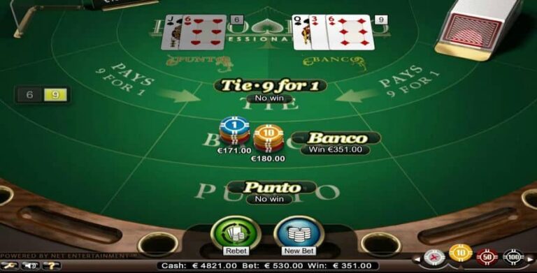 Punto Banco Professional Series High Limit