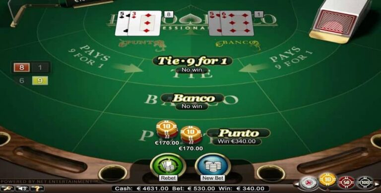 Punto Banco Professional Series High Limit