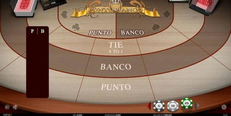 Punto Banco (iSoftBet)