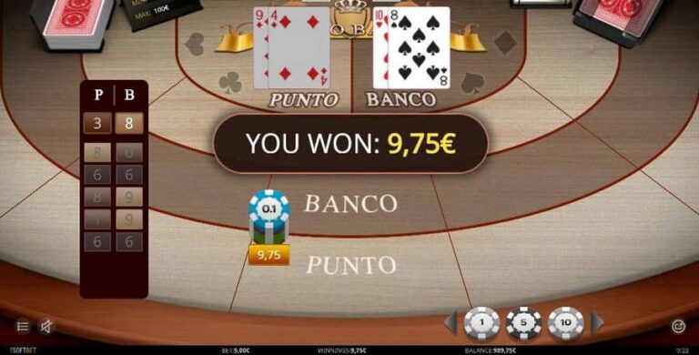 Punto Banco (iSoftBet)