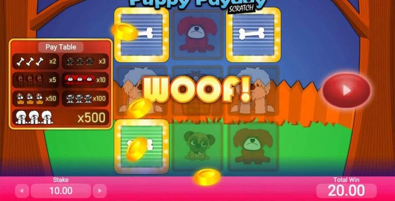 Puppy Payday Scratch