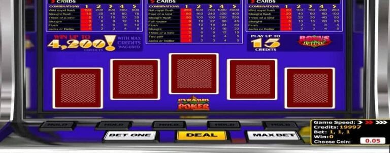 Pyramid Bonus Deluxe (Betsoft)