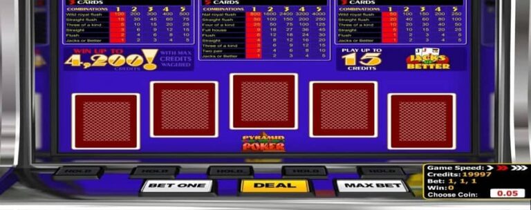 Pyramid Jacks or Better (Betsoft)