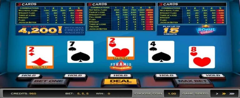 Pyramid Poker Bonus Deluxe (Nucleus Gaming)