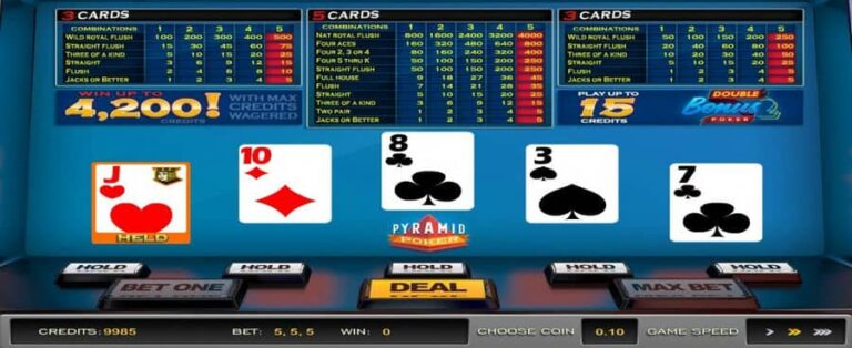 Pyramid Poker Double Bonus (Nucleus Gaming)