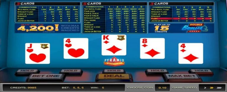 Pyramid Poker Double Bonus (Nucleus Gaming)